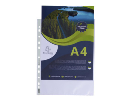 EXACOMPTA Pochette perforée Forever, A4, PP, grainé