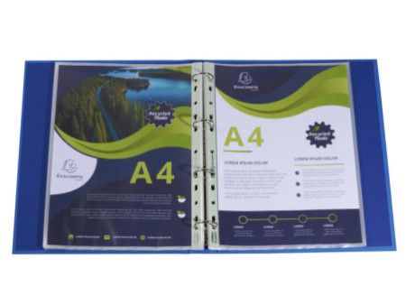EXACOMPTA Pochette perforée Forever, A4, PP, grainé