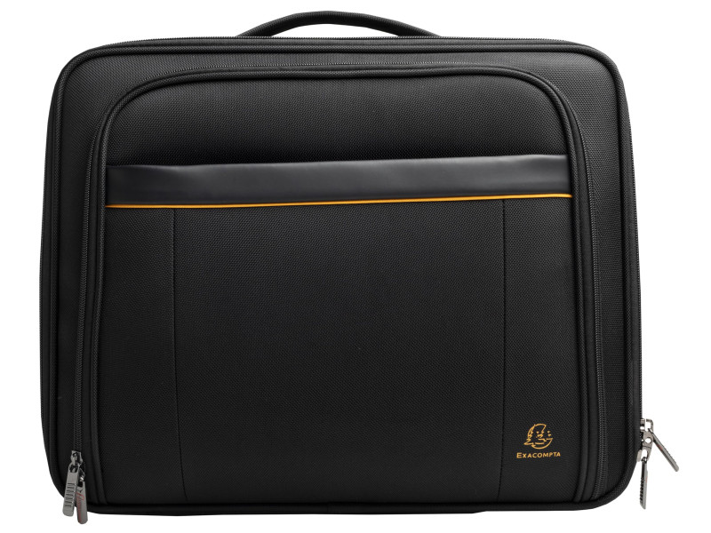 EXACOMPTA Trolley de voyage ECO, polyester, noir