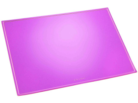 Läufer Sous-main DURELLA TRANSLUCIDE FLUO, rose