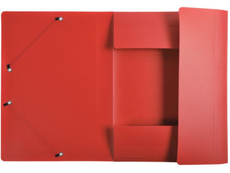 EXACOMPTA Chemise à élastiques Opaque, PP, A4, rouge