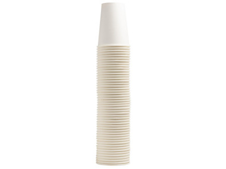 PROnappe Gobelet en carton, 0,2 l, blanc