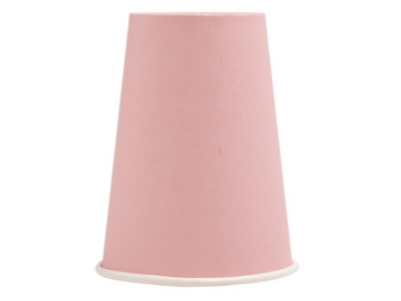 PROnappe Gobelet en carton, 0,2 l, rose