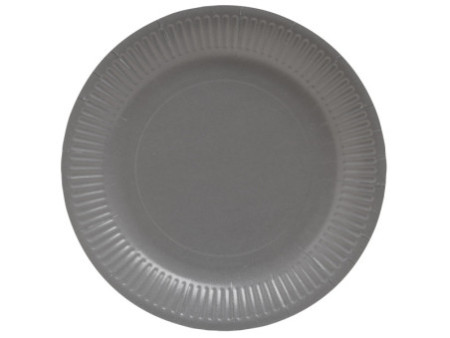 PROnappe Assiette en carton, rond, 230 mm, rose
