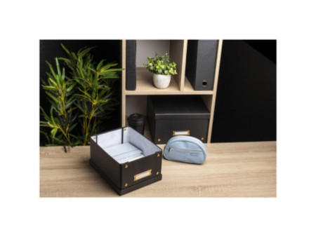 EXACOMPTA Boîte de rangement Neo Deco, A5+, noir