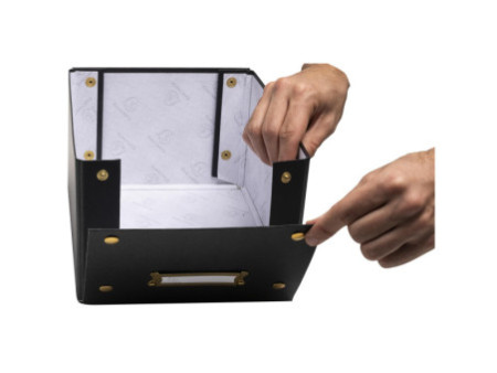 EXACOMPTA Boîte de rangement Neo Deco, A5+, noir