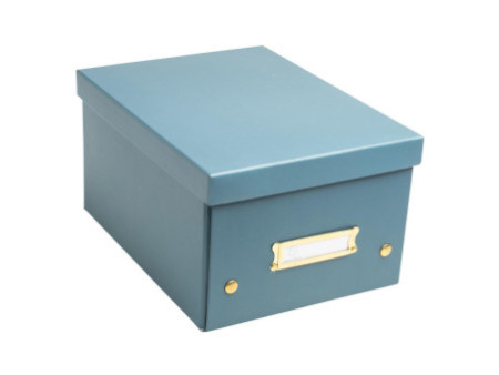 EXACOMPTA Boîte de rangement Neo Deco, A5+, bleu vert