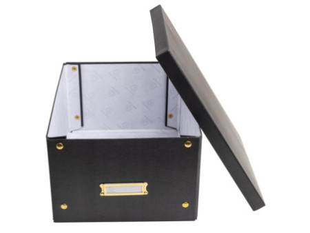 EXACOMPTA Boîte de rangement Neo Deco, A4+, noir