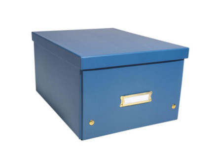 EXACOMPTA Boîte de rangement Neo Deco, A4+, bleu