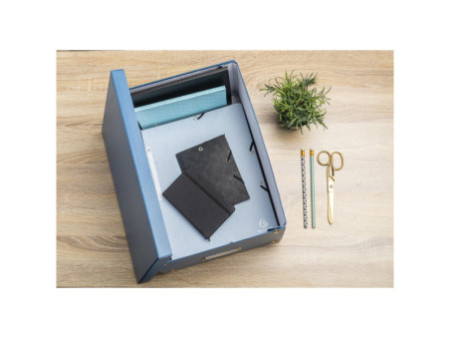 EXACOMPTA Boîte de rangement Neo Deco, A4+, bleu