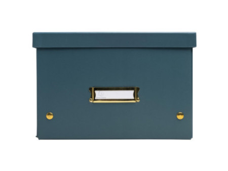 EXACOMPTA Boîte de rangement Neo Deco, A4+, bleu vert