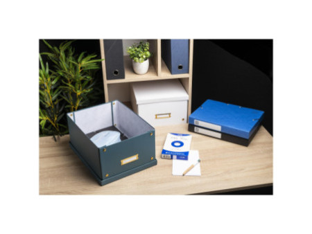 EXACOMPTA Boîte de rangement Neo Deco, A4+, bleu vert