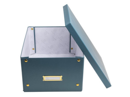EXACOMPTA Boîte de rangement Neo Deco, A4+, bleu vert
