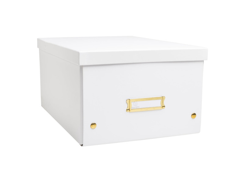 EXACOMPTA Boîte de rangement Neo Deco, A4+, blanc