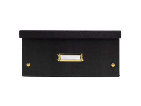 EXACOMPTA Boîte de rangement Neo Deco, A3+, noir