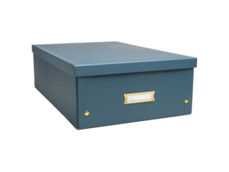 EXACOMPTA Boîte de rangement Neo Deco, A3+, bleu vert