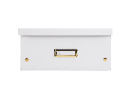 EXACOMPTA Boîte de rangement Neo Deco, A3+, blanc