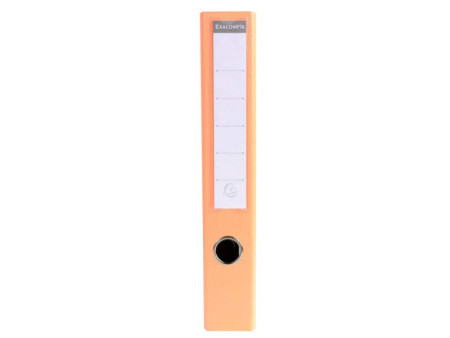 EXACOMPTA Classeur à levier PVC Premium, A4, 50 mm, saumon