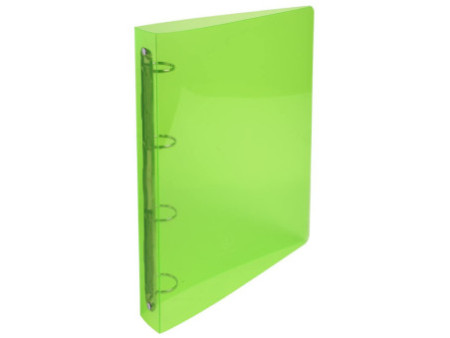 EXACOMPTA Classeur à anneaux, PP, 4 anneaux, A4, assorti