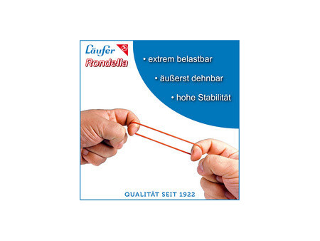 Läufer Bracelets élastiques RONDELLA, 130 x 10 mm, 50 g