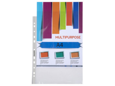 EXACOMPTA Pochette perforée qualité supérieure, A4, PP