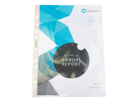 EXACOMPTA Pochette perforée qualité supérieure, A4, PP
