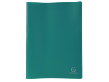EXACOMPTA Protège-documents, PP, A4, 80 pochettes, assorti