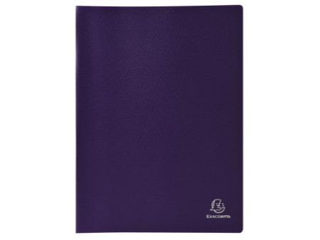 EXACOMPTA Protège-documents, PP, A4, 80 pochettes, assorti
