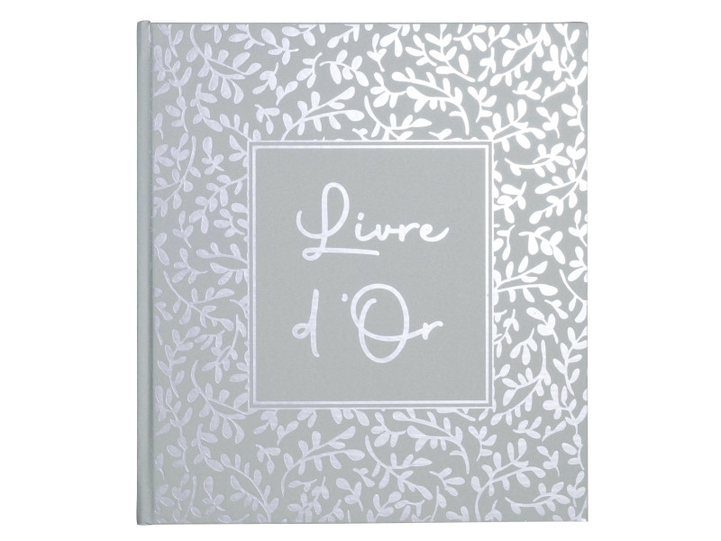 EXACOMPTA Livre d'Or AutentiK, 190 x 210 mm, vert sauge