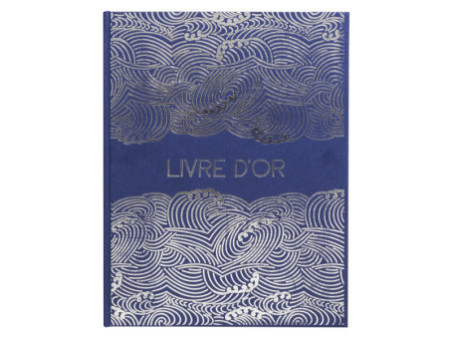 EXACOMPTA Livre d'Or Japan, 220 x 270 mm, bleu
