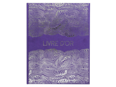EXACOMPTA Livre d'Or Japan, 220 x 270 mm, violet