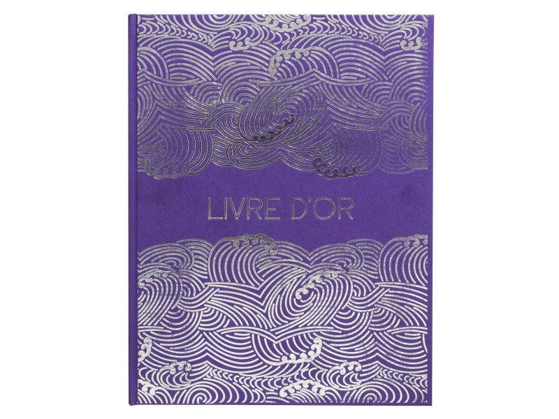 EXACOMPTA Livre d'Or Japan, 220 x 270 mm, violet