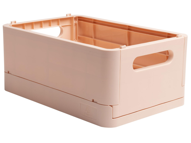 EXACOMPTA Boîte de rangement Smart Case Midi, nude
