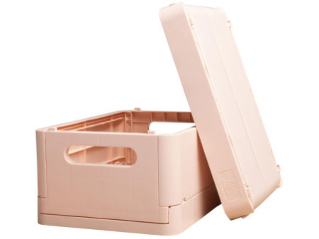 EXACOMPTA Boîte de rangement Smart Case Midi, nude