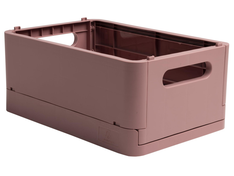 EXACOMPTA Boîte de rangement Smart Case Midi, vieux rose