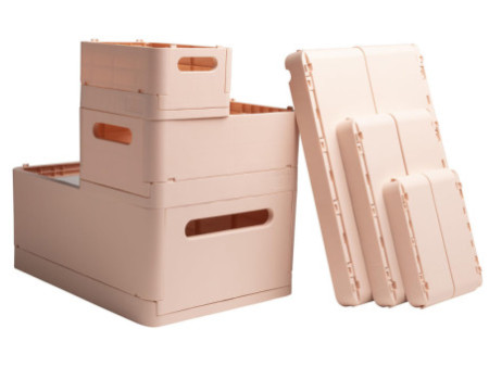 EXACOMPTA Boîte de rangement Smart Case Maxi, nude