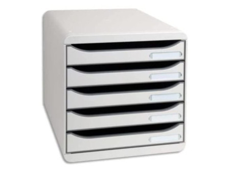 EXACOMPTA Module de classement BIG-BOX PLUS, 5 tiroirs,