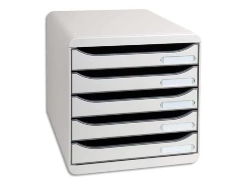 EXACOMPTA Module de classement BIG-BOX PLUS, 5 tiroirs,