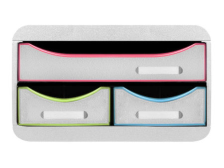 EXACOMPTA Module de classement SMALL-BOX, blanc/arlequin