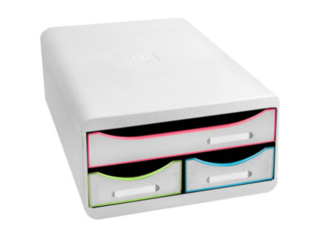 EXACOMPTA Module de classement SMALL-BOX, blanc/arlequin