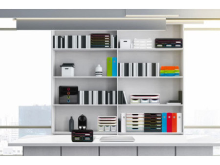 EXACOMPTA Module de classement SMALL-BOX, blanc/arlequin