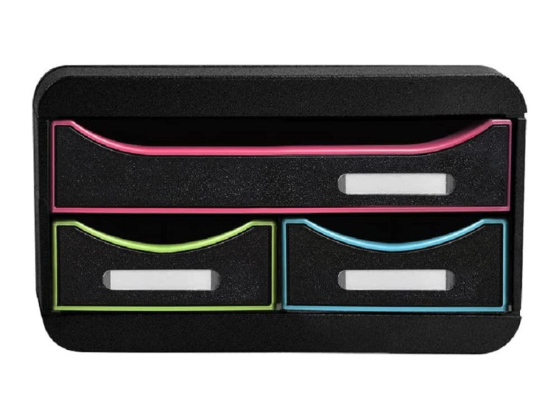 EXACOMPTA Module de classement SMALL-BOX, noir/arlequin