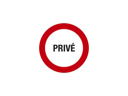 EXACOMPTA Panneau de signalisation 'Accès interdit'