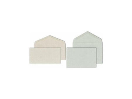 MAILmedia Enveloppes DIN long C6, collage humide, gris