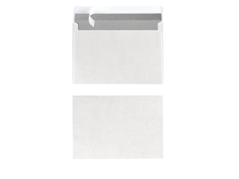 herlitz Enveloppe, format C6, sans fenêtre, blanc