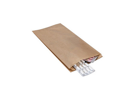 MAILmedia Sachet à soufflet, 230 x 110 x 440 mm, marron