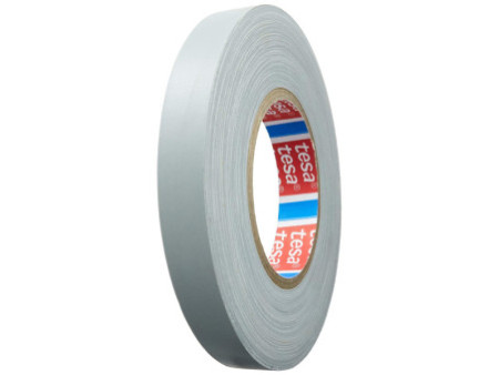 tesa Ruban adhésif toilé 4657, 19 mm x 50 m, gris