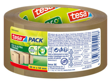 tesapack Ruban adhésif d'emballage ECO & ULTRA STRONG