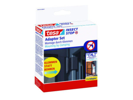 tesa Adaptateur pour moustiquaire de porte ALU FALT