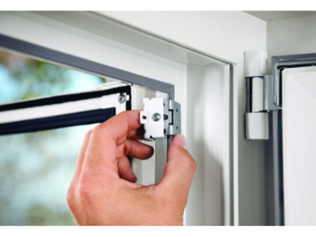 tesa Adaptateur pour moustiquaire de porte ALU FALT